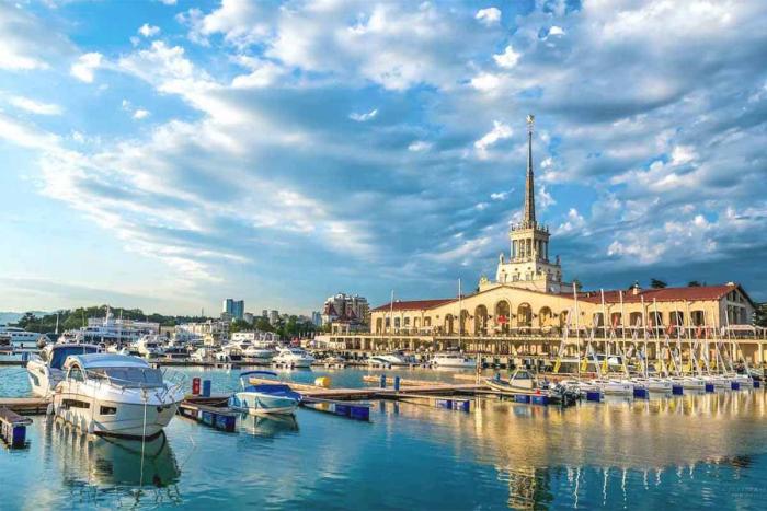 Сочи, Морской порт Сочи, Морской порт