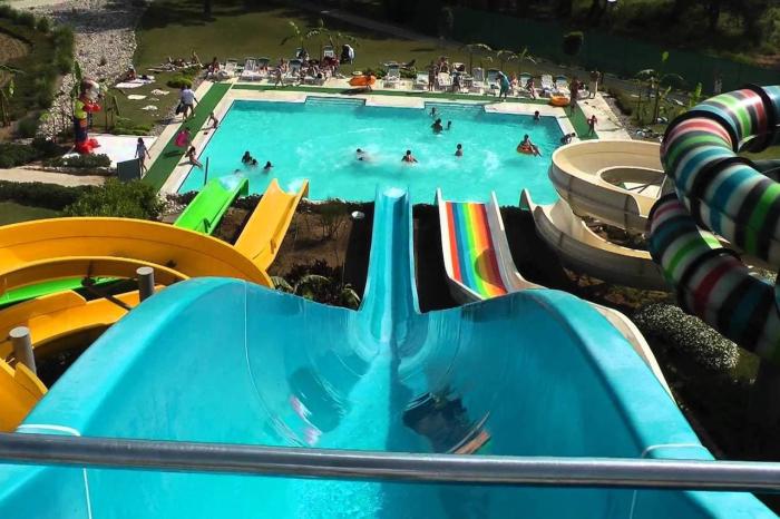 Салоники, аквапарк Waterland