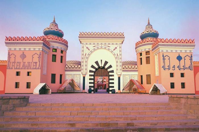 Хургада, дворец 1001 ночь