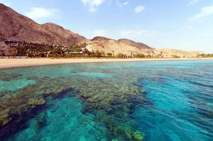 Погода на курорте Таба в марте - залив Акаба