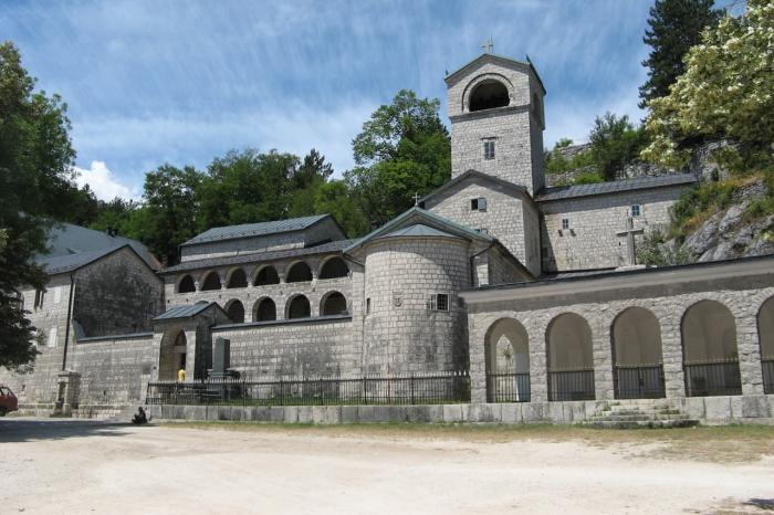 Черногория, Цетинский монастырь