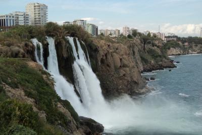 Анталия, Водопад Нижний Дюден