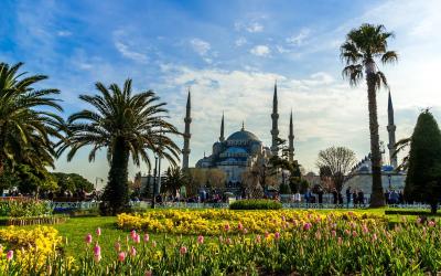 Погода в Турции весной