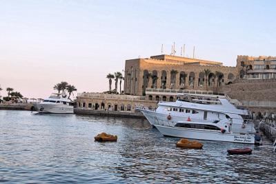 Хургада, Яхты на причале