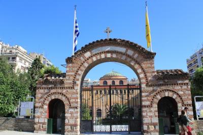 Греция Салоники Храм Святой Софии