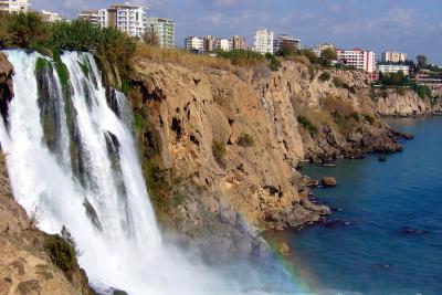 Анталия, Водопад Дюден